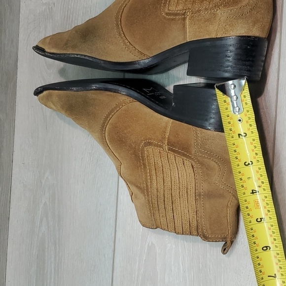 Marc Fisher LTD MLYOHANI Womens Ankle Suede Heels boots shoes sz 6.5M - Picture 9 of 14